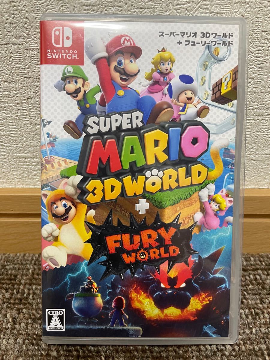 スーパーマリオ3Dワールド　フューリーワールド　迅速発送　switchソフト　スイッチソフト　WORLD FURY