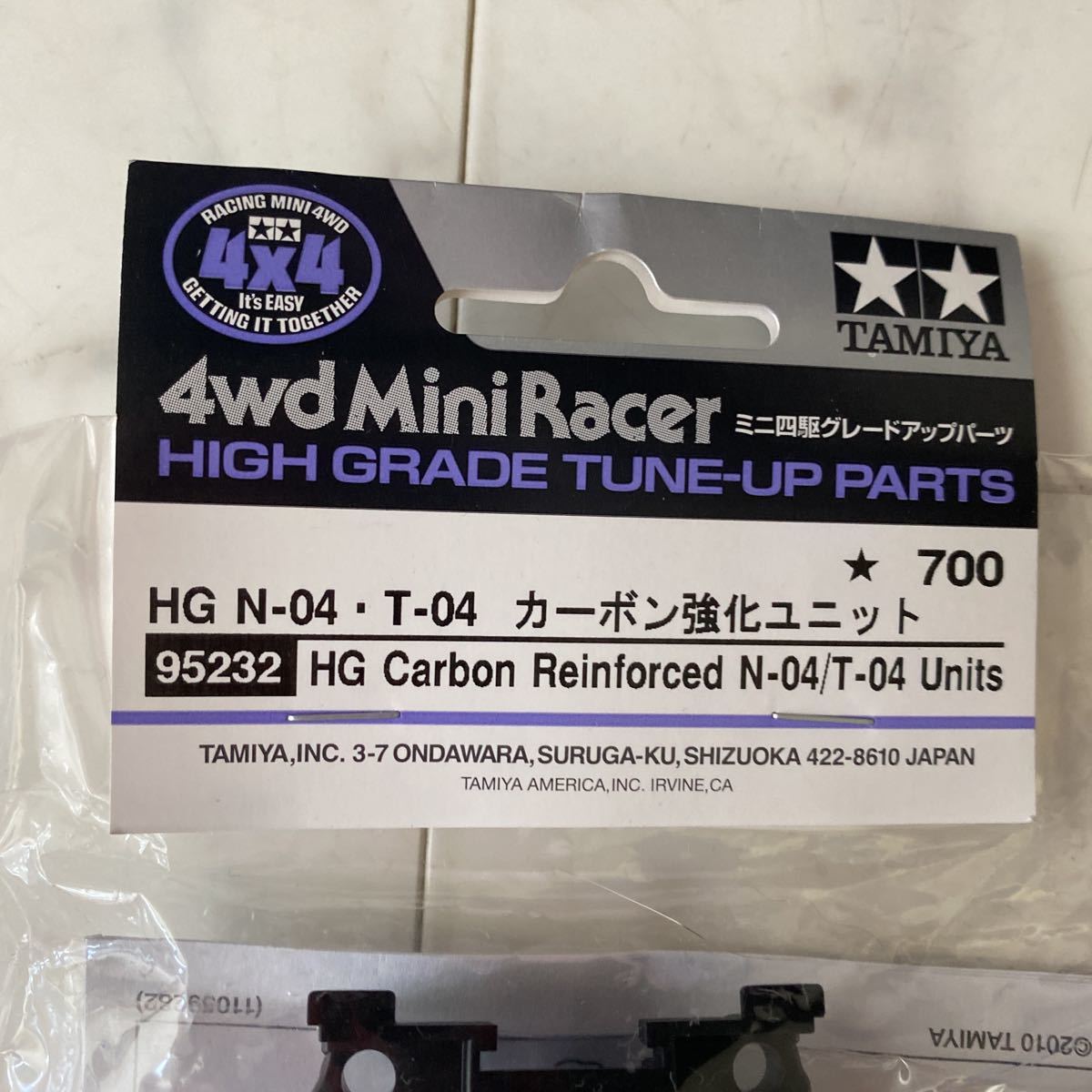 最大50%オフ! ミニ四駆 N-04 T-04 カーボン強化ユニット cerkafor.com