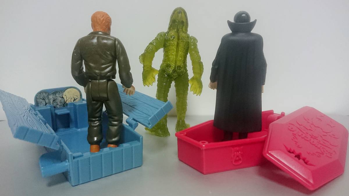 Dettagli dell'articolo 絶版 3種 ギミック付き◇ 半魚人 狼男