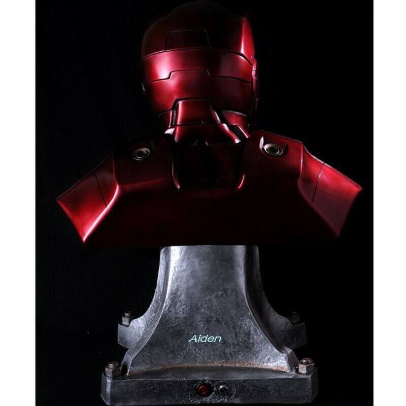 海外　限定品 　アベンジャーズ　アイアンマン　 Iron Man MK3 　ライト　バストフィギュア　等身大サイズ　レジン　2_画像3