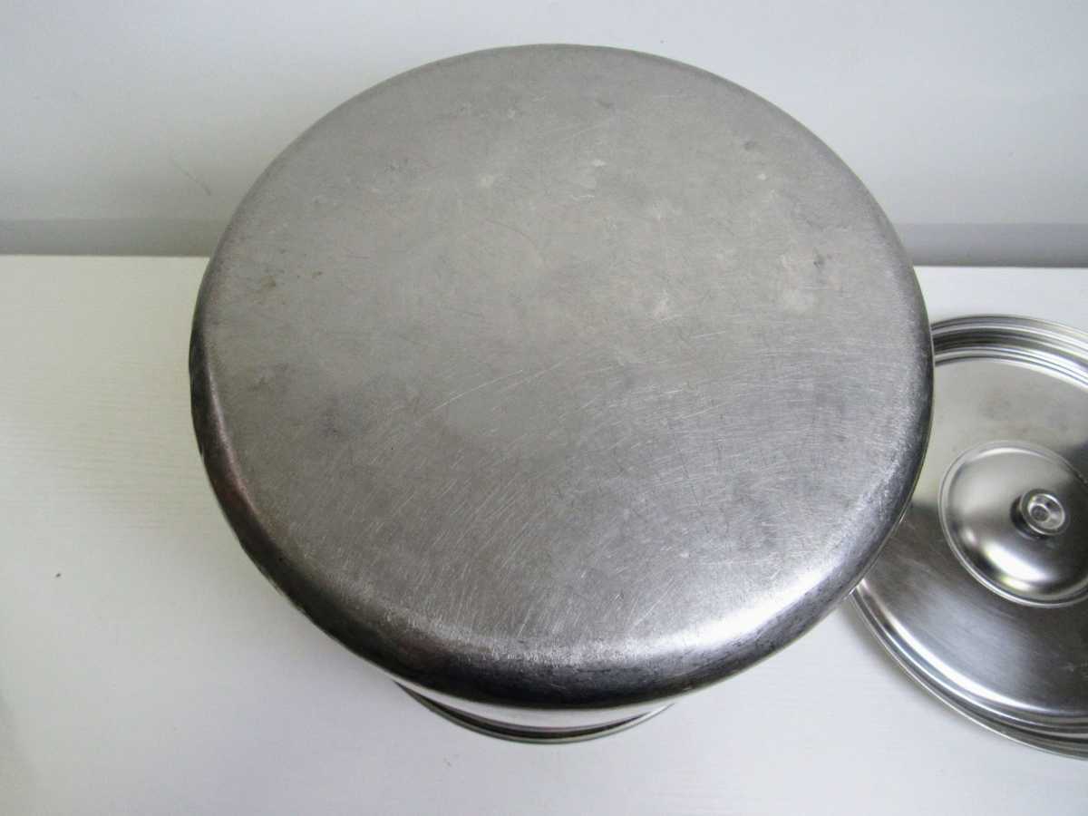 タッパーウェア　19cm寸胴鍋(フタ付) 調理器具 キッチン/食器 インテリア・住まい・小物 短納期・高品質
