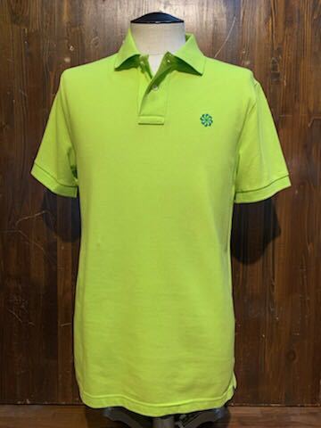 K427 мужской рубашка-поло NIKE Nike олень. . зеленый зеленый способ машина Logo простой Golf / L единый по всей стране стоимость доставки 520 иен 
