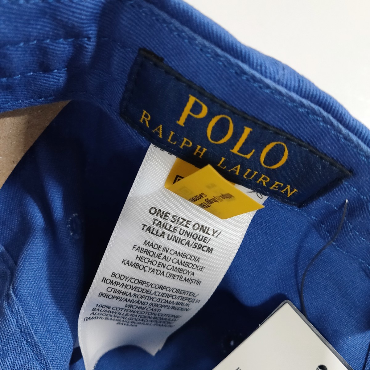 レアカラー Polo Ralph Lauren デニムキャップ keiga.co.id