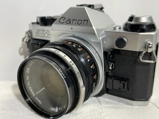 1000円～ キャノン 鳴きなし Canon AE-1 PROGRAM/FL 50mm 1:1.8/FD 35-70mm 1:3.5-4.5/FD 35-70mm 1:4 ジャンク品 一眼レフフィルムカメラ _画像4