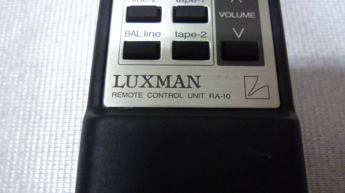 LUXMAN RA-10 リモコン LUXMAN RA-10 リモコン