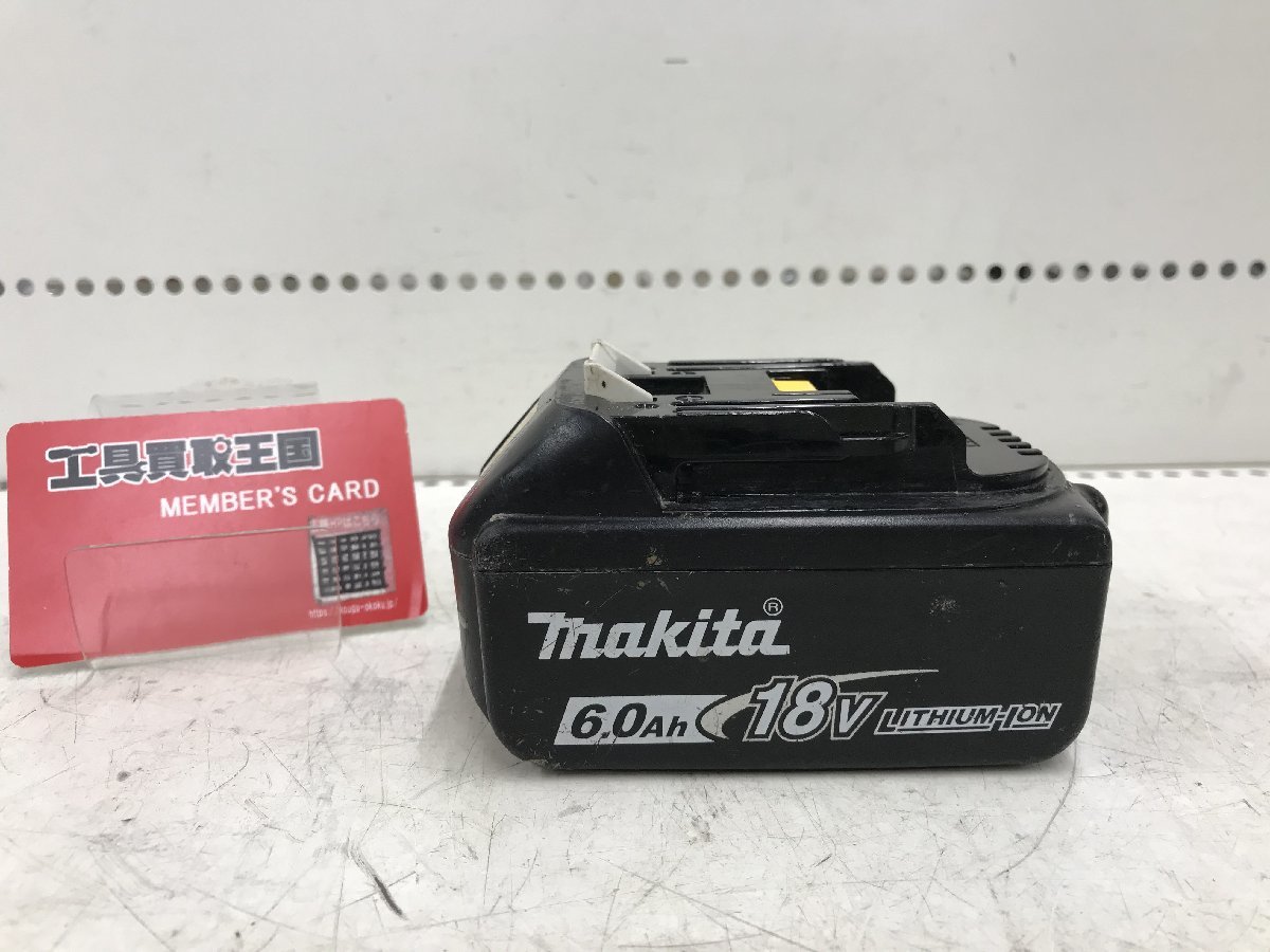 makita リチウムイオンバッテリ 18V6.0Ah BL1860B / IT41ME19RDC8-