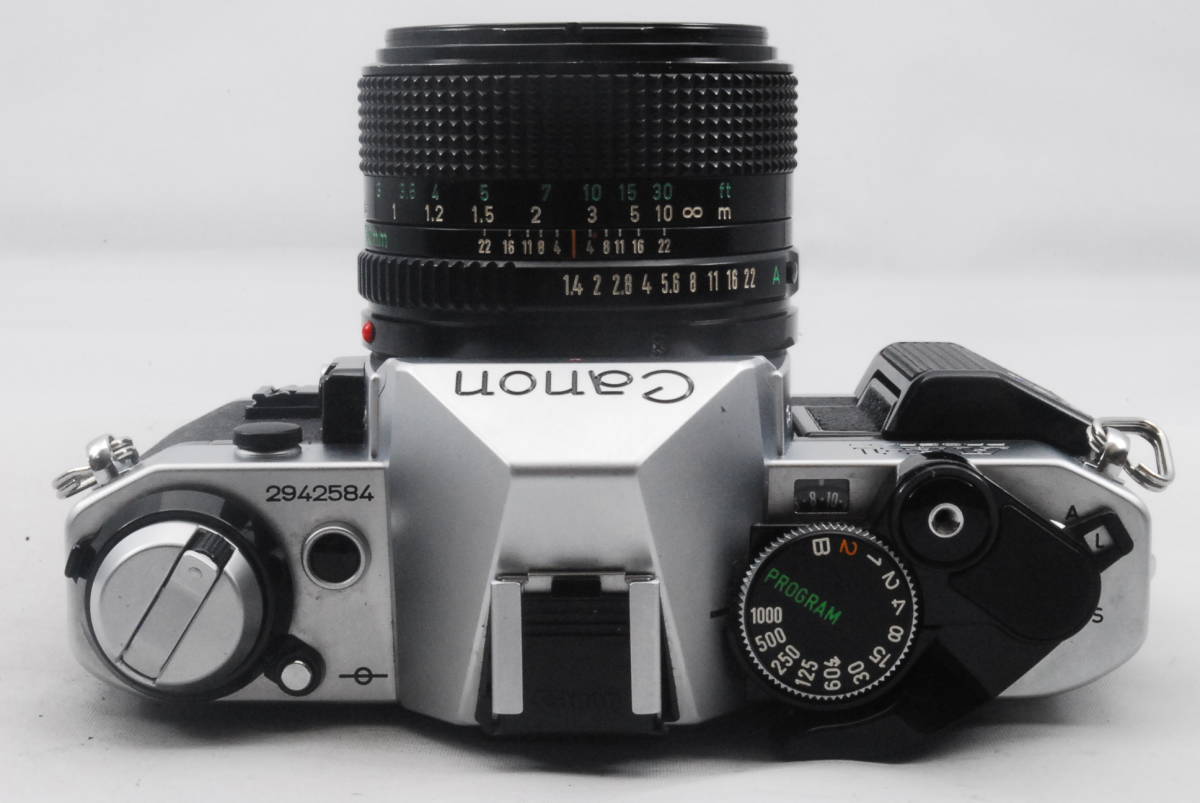綺麗 シャッター鳴き無し キャノン Canon AE-1 PROGRAM #1973 + CANON アイテム一覧 シャッター鳴き無し Canon AE-1 Program FD 28/2.8 フィルムカメラ