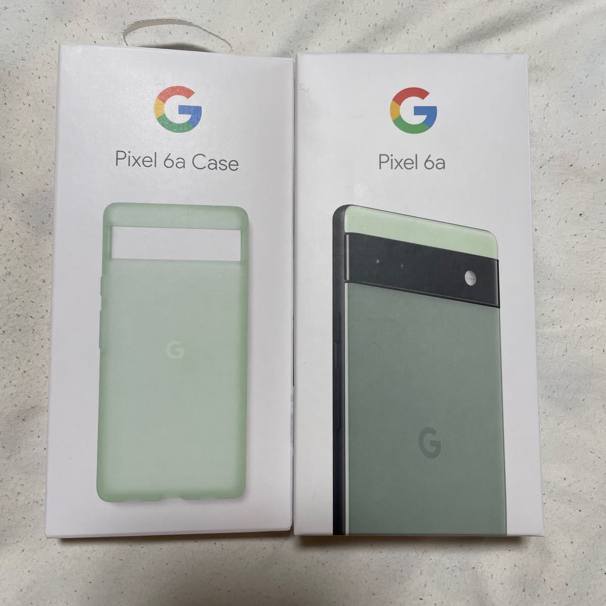 Pixel 6a sage セージ Google Pixel 純正ケース SIMフリー ガラスフィルム付き