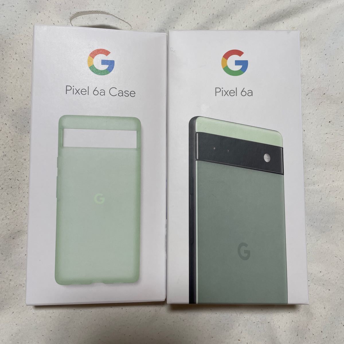 新品 Google Pixel 6a Sage色 おまけガラスフィルム-