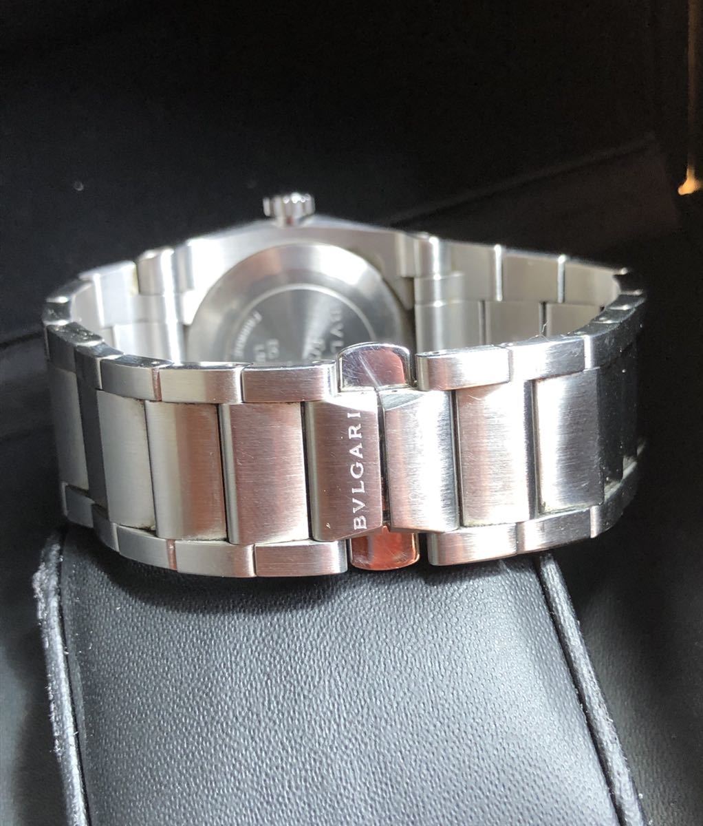 手数料安い 精度良好 美品 エルゴン EG35S メンズ ブルガリ BVLGARI