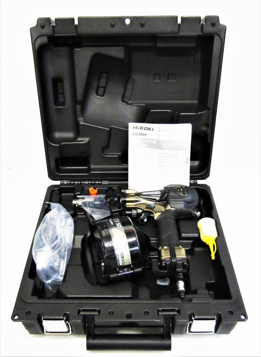 ☆未使用展示品 ハイコーキ 高圧ロール釘打機 NV50HR2 50mm HiKOKI☆o9