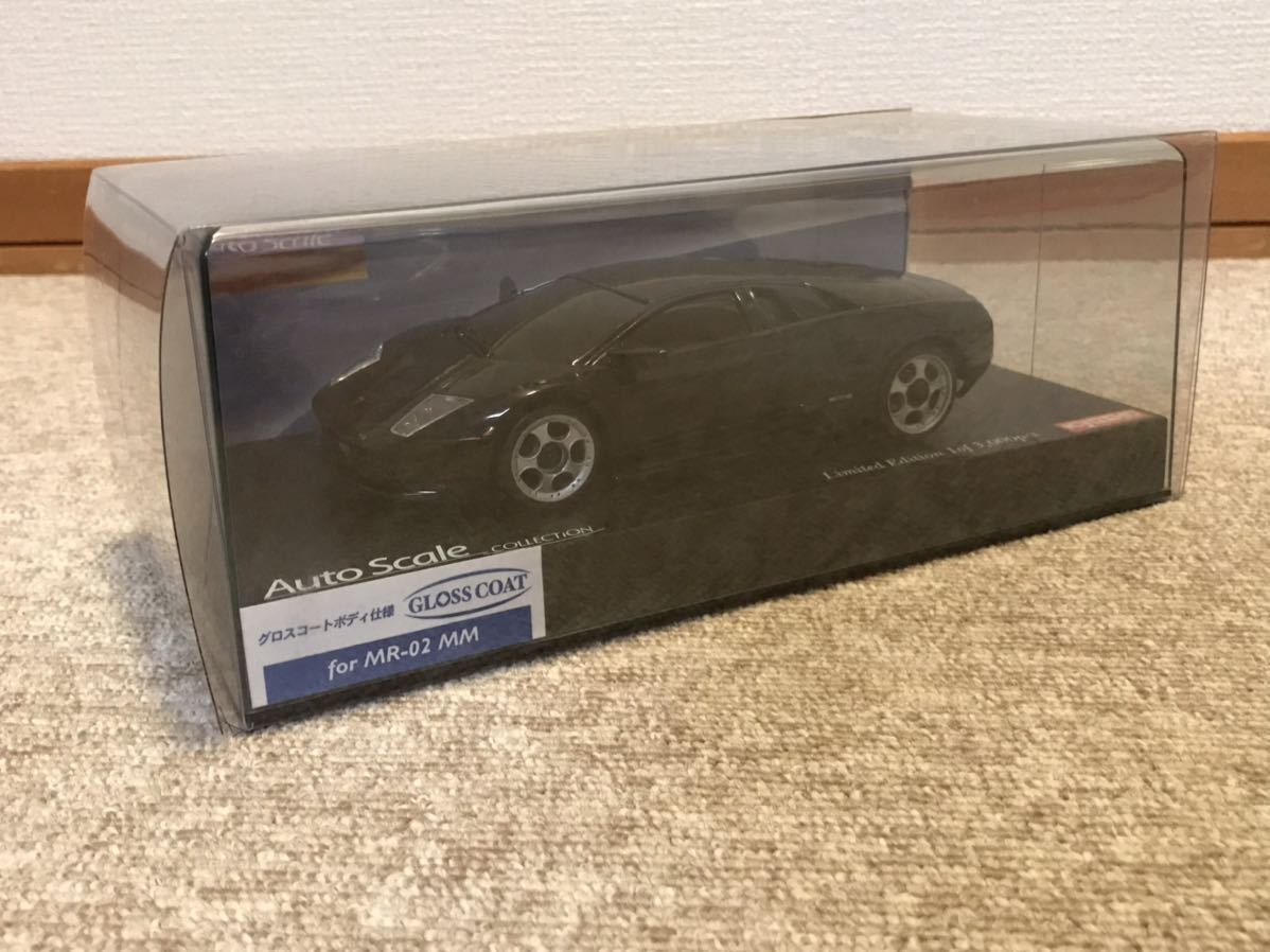 送料無料　京商ミニッツレーサー用　ランボルギーニ　ムルシエラゴ　ラジコンボディ KYOSHO MINI-Z LAMBORGHINI MURCIELAGO