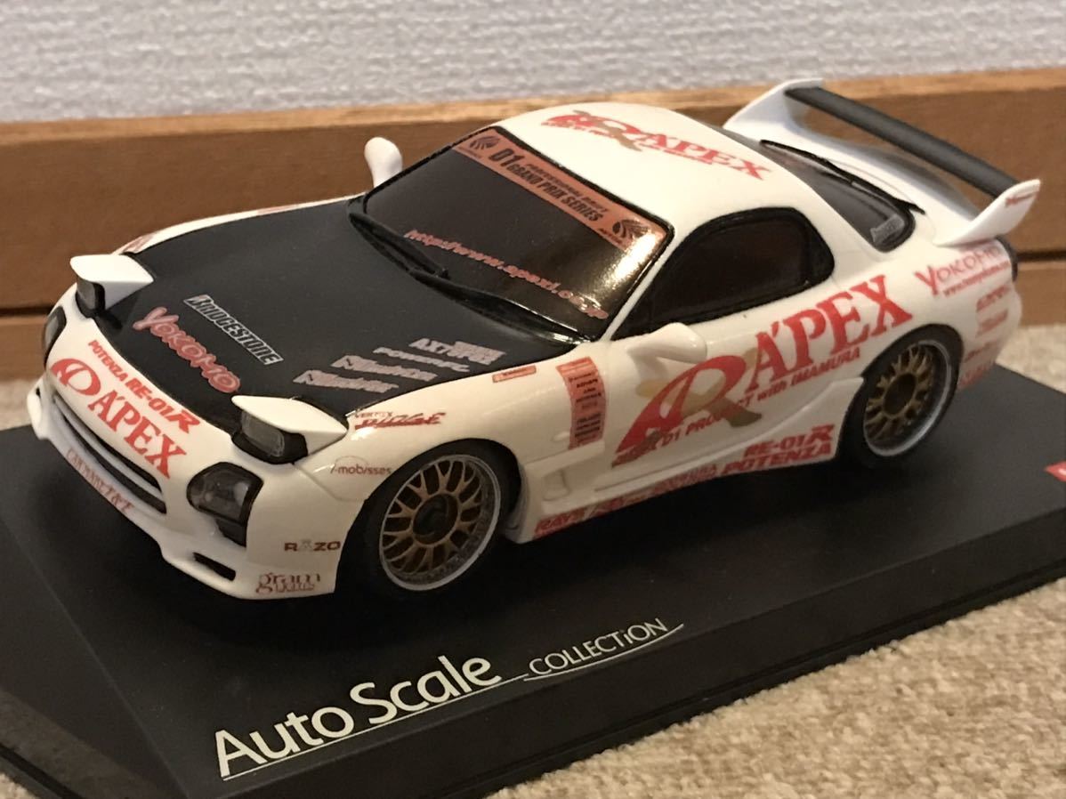 送料無料　京商 ミニッツ　マツダ RX-7 Aスペック アペックス ドリフト　ラジコンボディKYOSHO MINI-Z MAZDA FD3S A spec APEX DRIFT