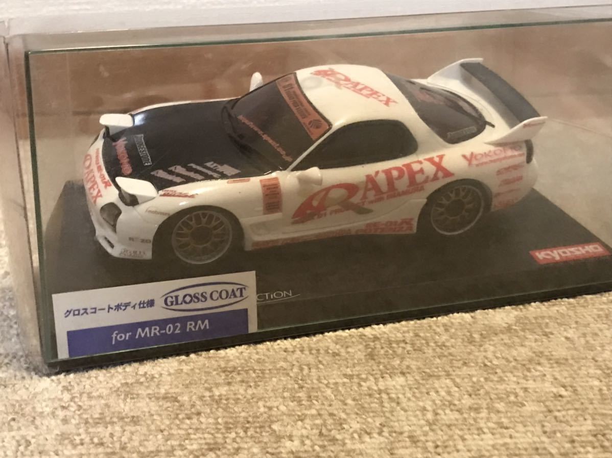 送料無料　京商 ミニッツ　マツダ RX-7 Aスペック アペックス ドリフト　ラジコンボディKYOSHO MINI-Z MAZDA FD3S A spec APEX DRIFT