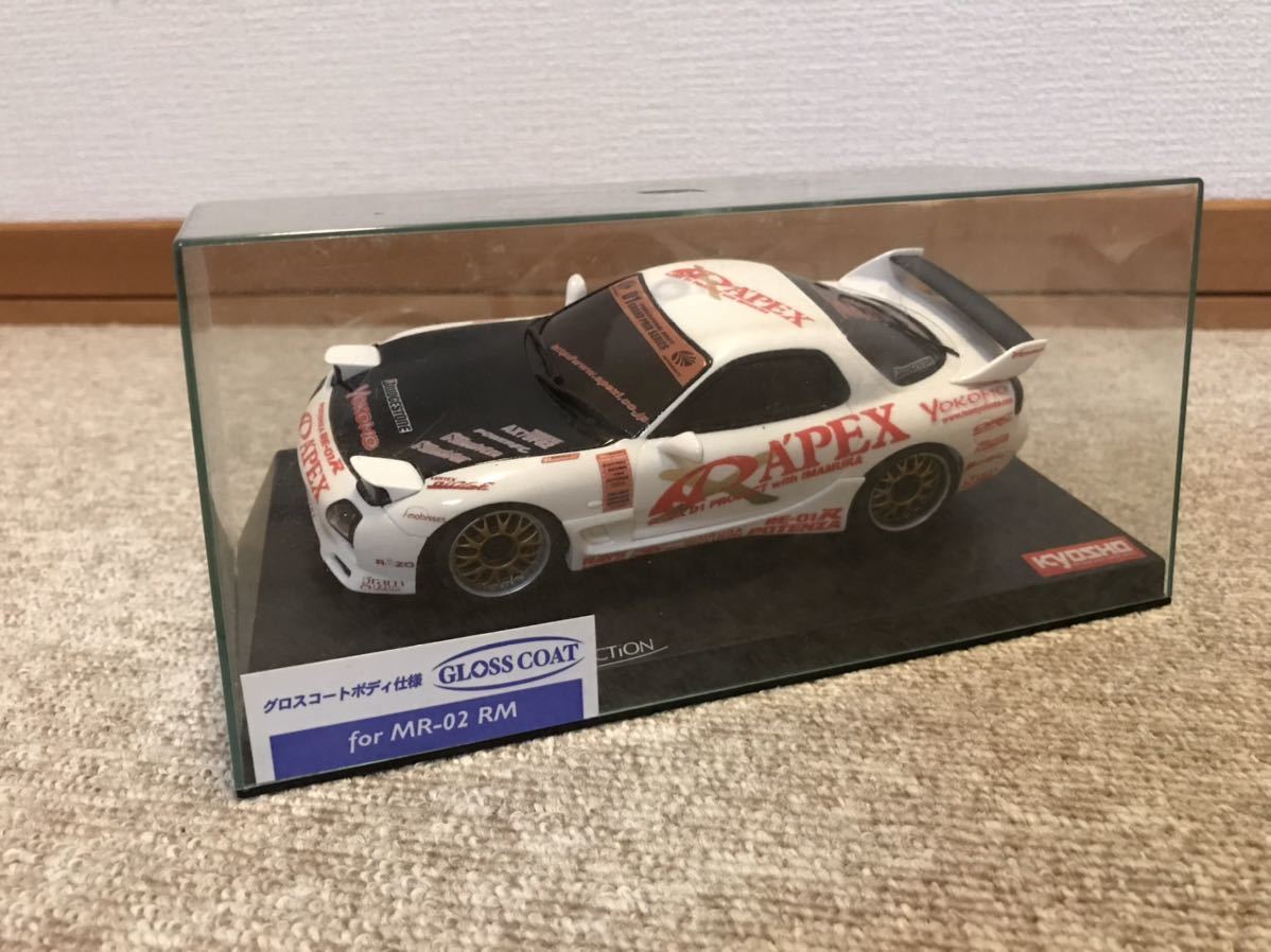 送料無料　京商 ミニッツ　マツダ RX-7 Aスペック アペックス ドリフト　ラジコンボディKYOSHO MINI-Z MAZDA FD3S A spec APEX DRIFT