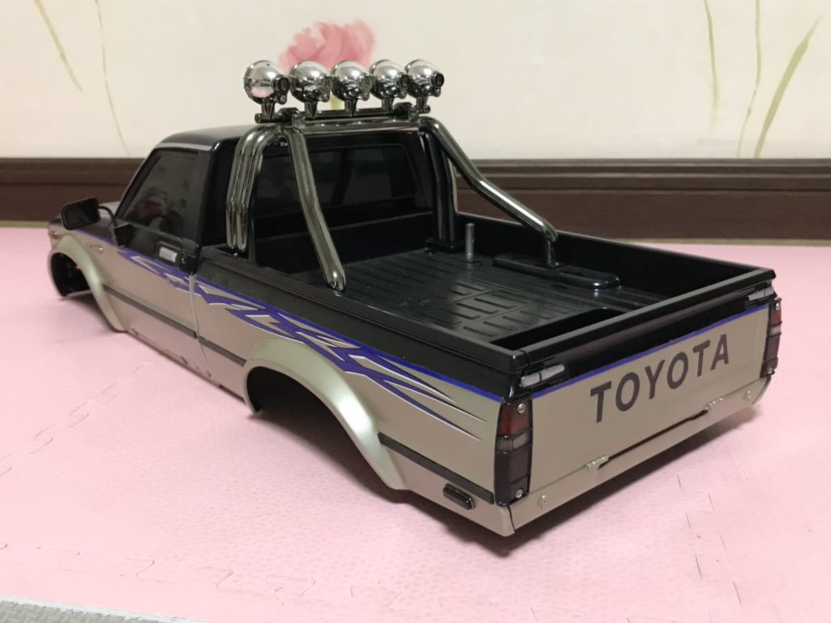 送料無料　1/10 トヨタ　ハイラックス　ラジコンボディ　タミヤ TAMIYA TOYOTA HILAX 4WD RC BODY オフロードカー クロカン