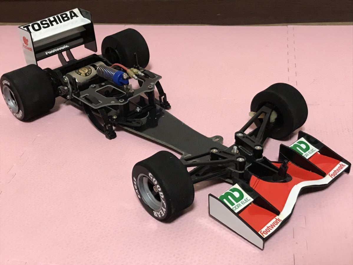 送料無料 1/10 フットワーク FA13 無限 ホンダ F1 ラジコン車体 送料無料 1/10 フットワーク FA13 無限 ホンダ F1 ラジコン車体