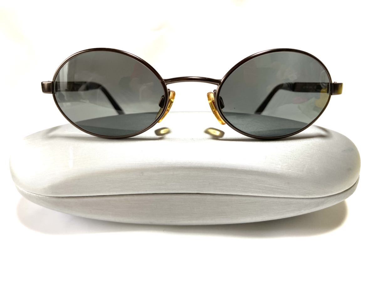 [ прекрасный товар ]GIORGIO ARMANIjoru geo * Armani солнцезащитные очки темно-коричневый small 130