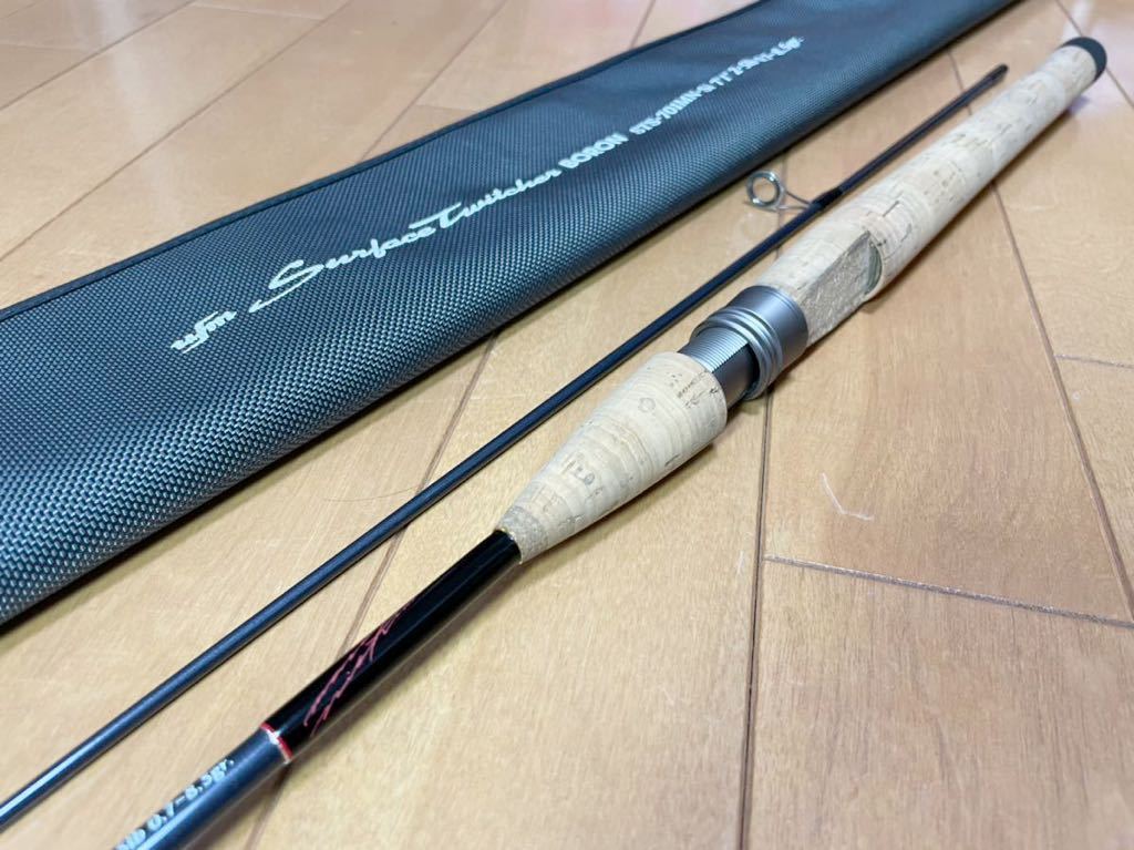 ★即決!稀少新品 ufm ウエダ サーフェイストゥイッチャー ボロン STS-701MN-Si 美品!梱包費無料 袋付き SurfaceTwitcher BORON ★_画像4