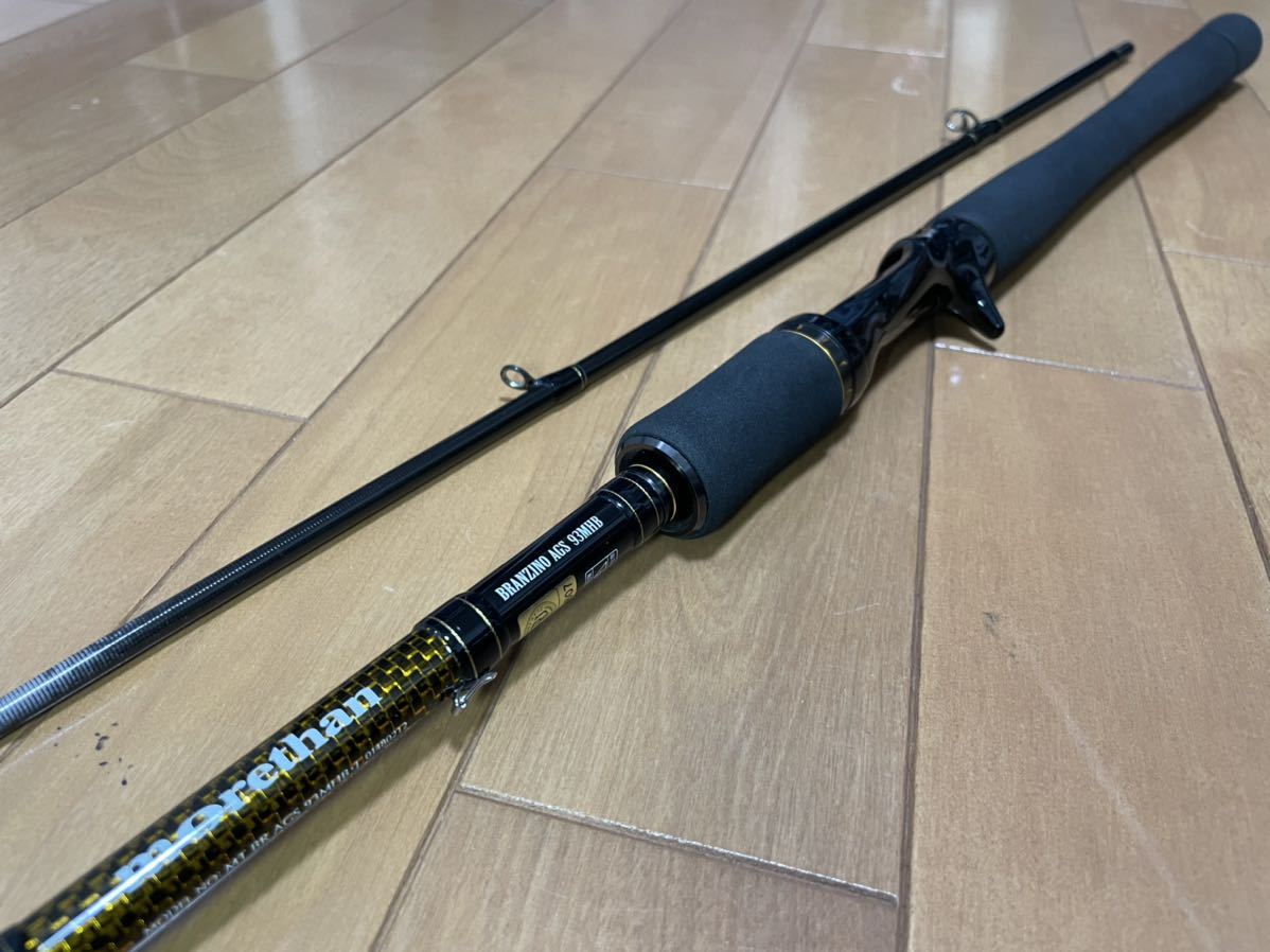 ★即決！ダイワ モアザンブランジーノ AGS 93MHB J 美品！ ベイト 梱包費無料 DAIWA MORETHAN BRANZINO AGS ★_画像3