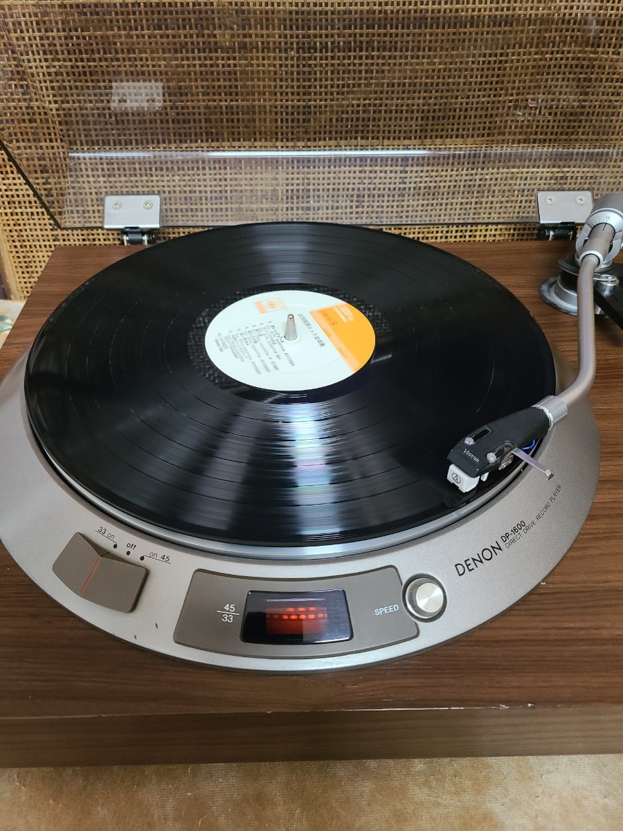 レオパードフラワーブラック レコードプレイヤー DENON DP-1600 - 通販