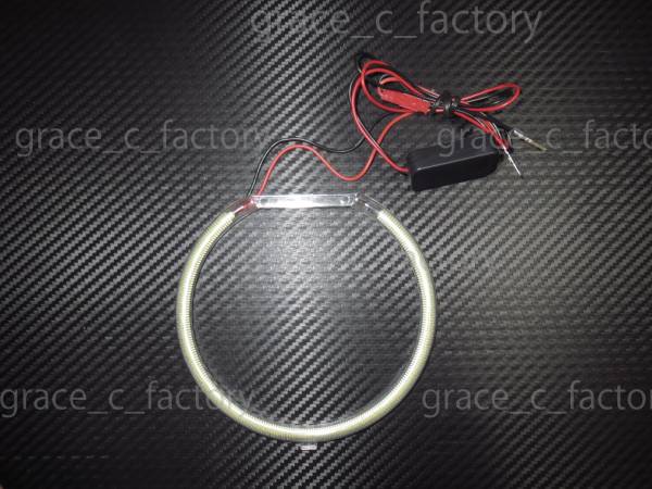  stock disposal special price! COB lighting ring white color half jpy C type 127mm 1 pcs with cover LED high luminance surface luminescence * postage 300 jpy ~