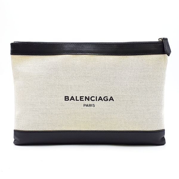 送料無料 バレンシアガ BALENCIAGA クラッチバッグ 鞄 ネイビー