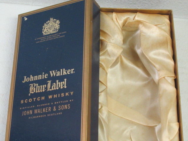 Johnnie Walker Blue Label ジョニーウォーカー ブルーラベル ウイスキー 43度 1000ml 箱付/古酒_画像10