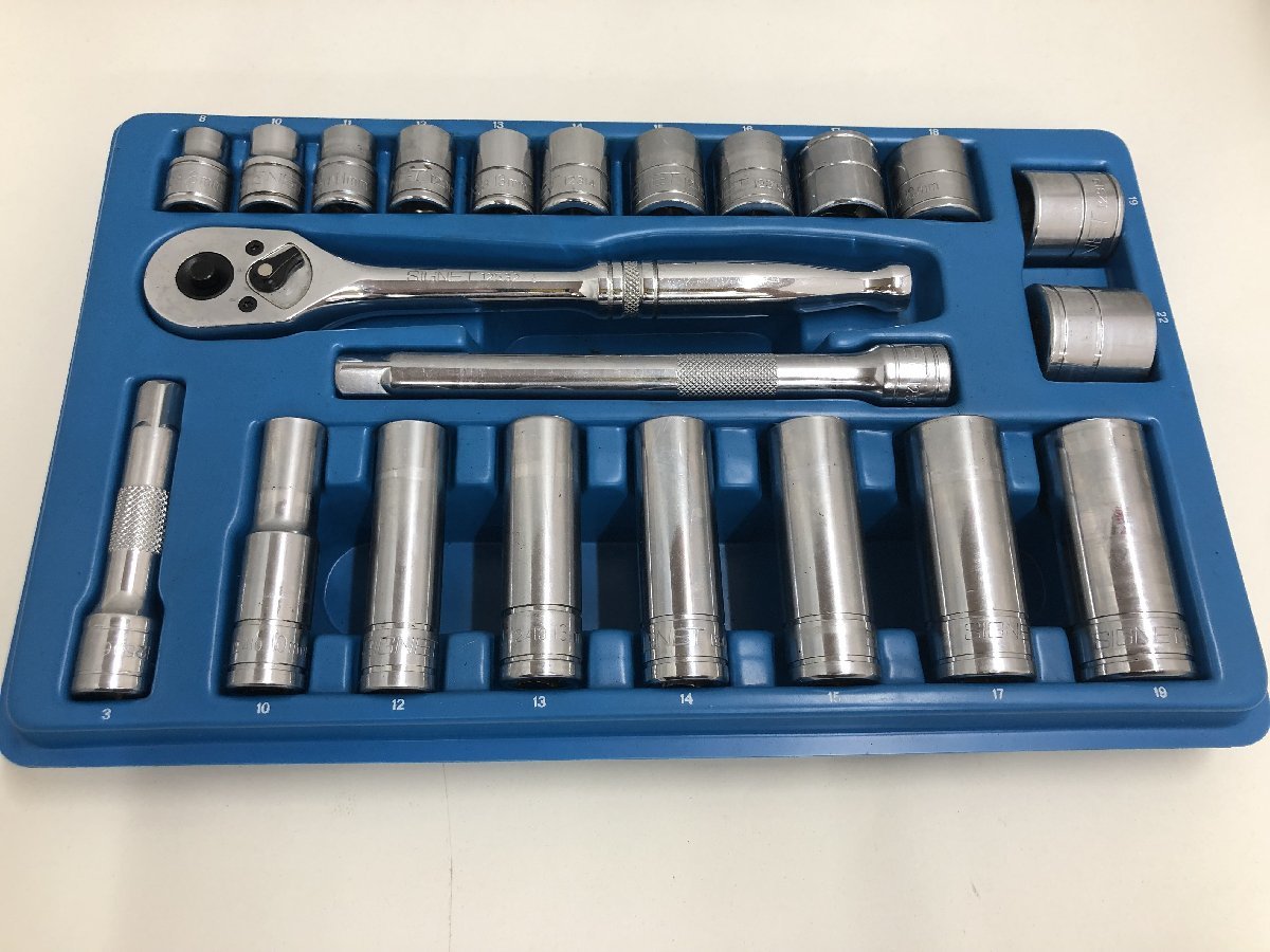 当店一番人気】 シグネット ボルテックスソケットセット 10-19MM 3 8