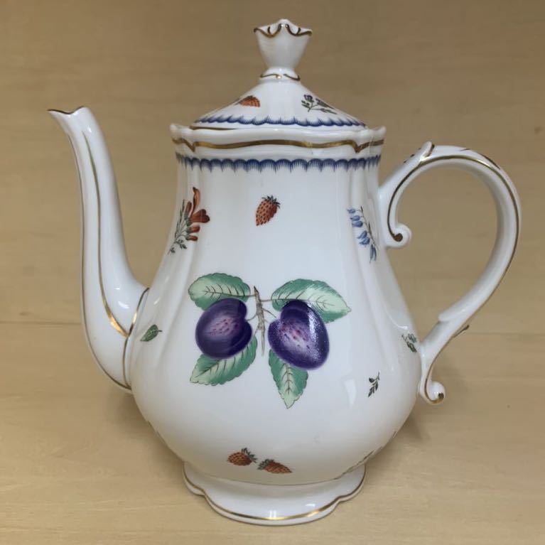 リチャードジノリ Richard Ginori イタリアンフルーツ コーヒーポット