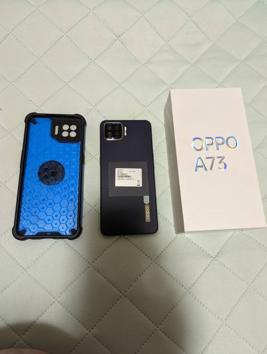 楽天版 OPPO A73 SIMフリー ネービーブルー 4GB /64GB(Android)|売買 在庫有り・即納 【美品】OPPO ネービーブルー 64GB SIMフリー A73 スマートフォン本体