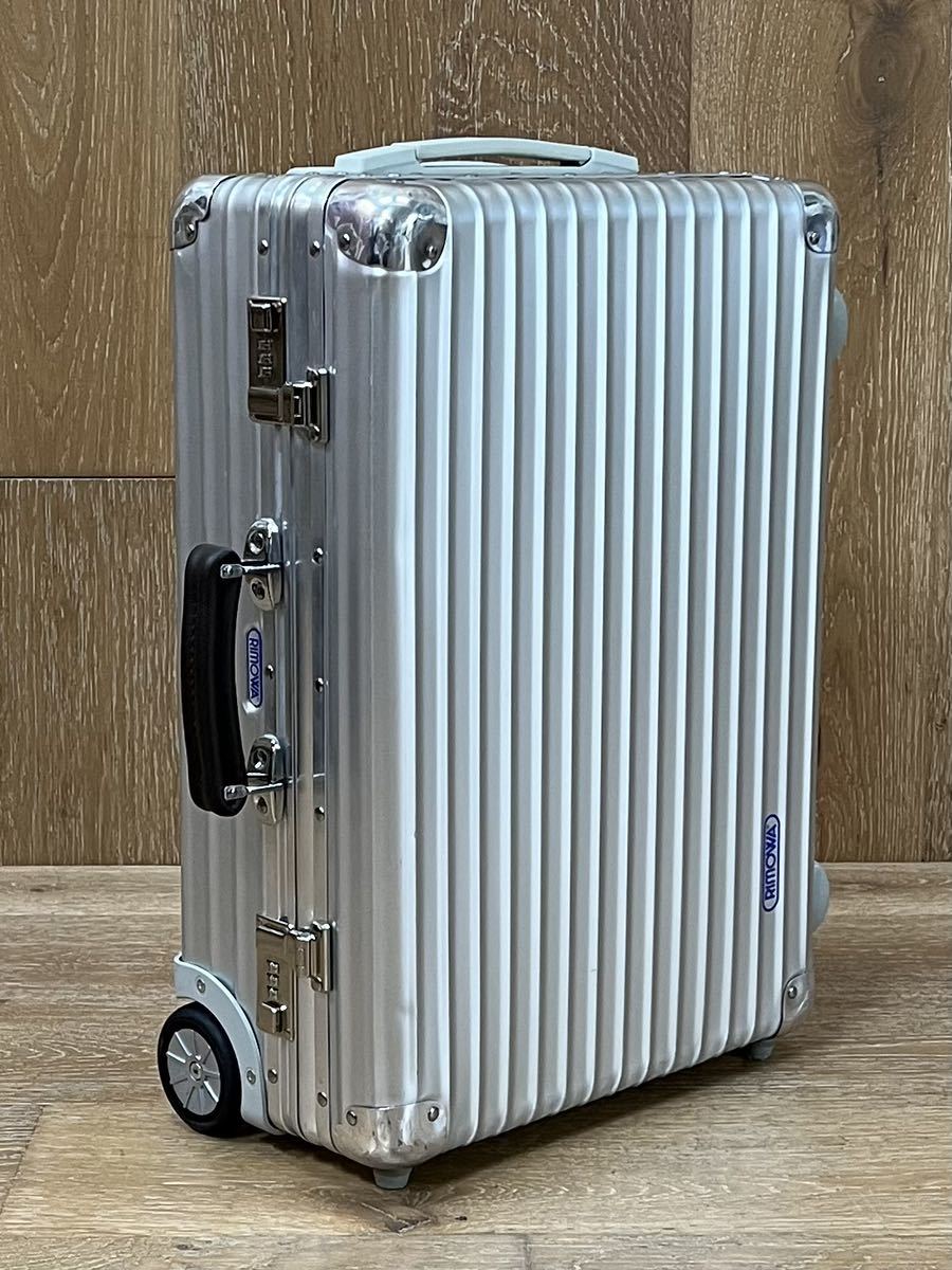 リモワ クラシックフライト ２輪 青ロゴ 機内持ち込み RIMOWA