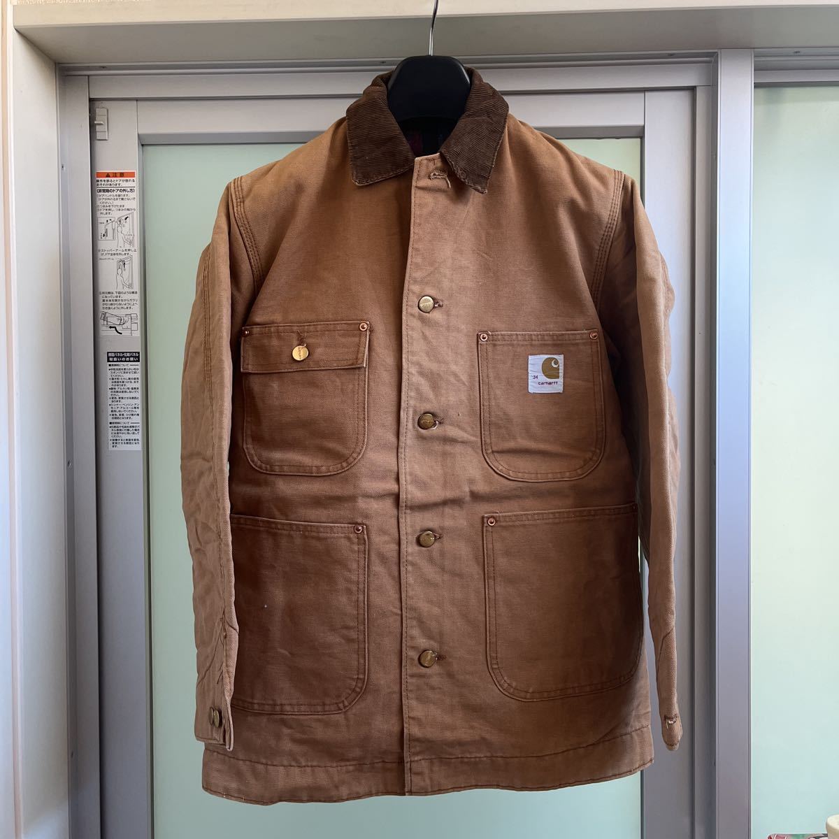 送料込 70-80s Carhartt カーハート アメリカ製 usa製 カバーオール