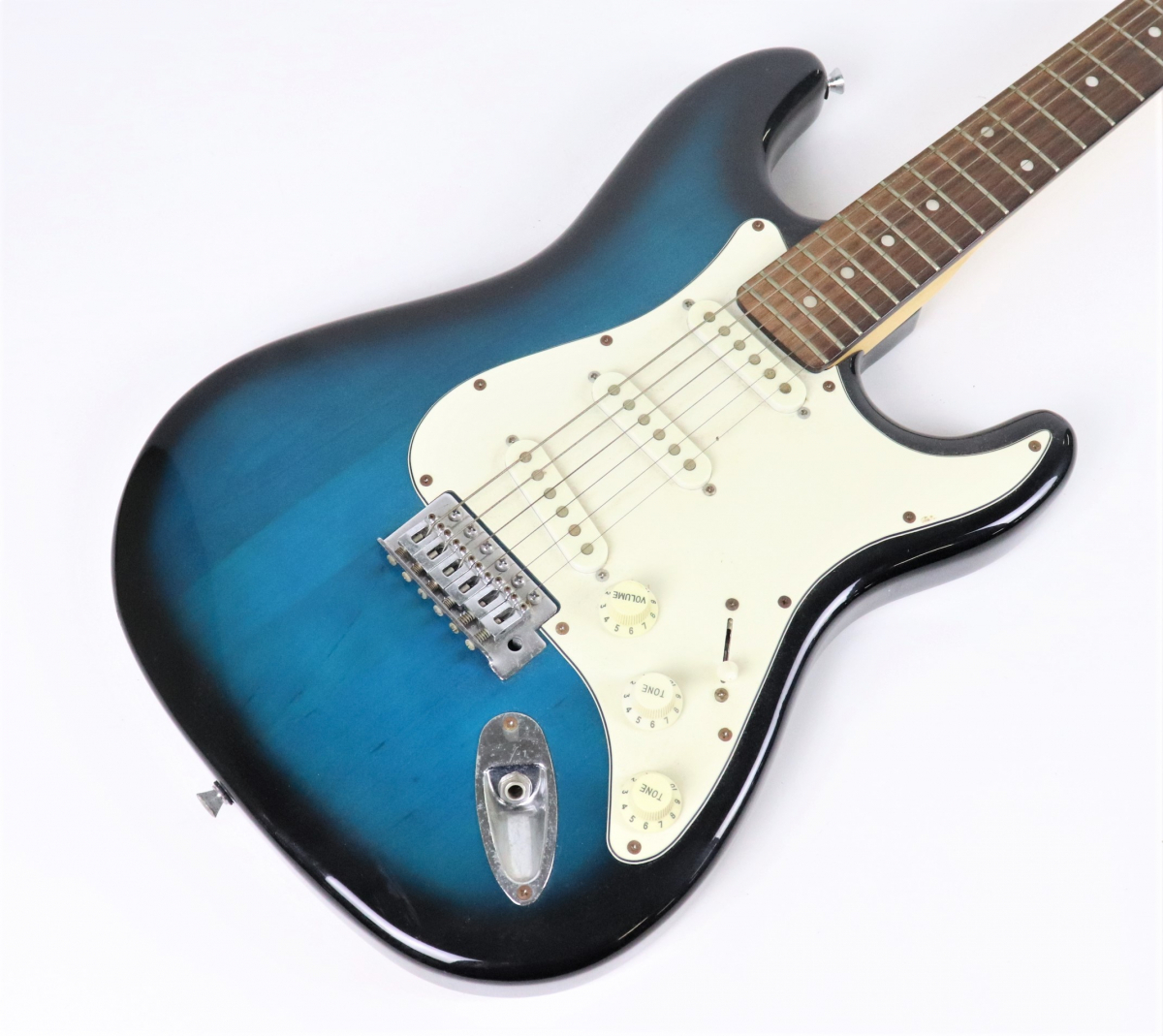 【動作OK】 SELDER セルダー ストラトキャスター エレキギター 22フレット サンバーストカラー 弦楽器 音楽 バンド ギタリスト 010JHDH89_画像3