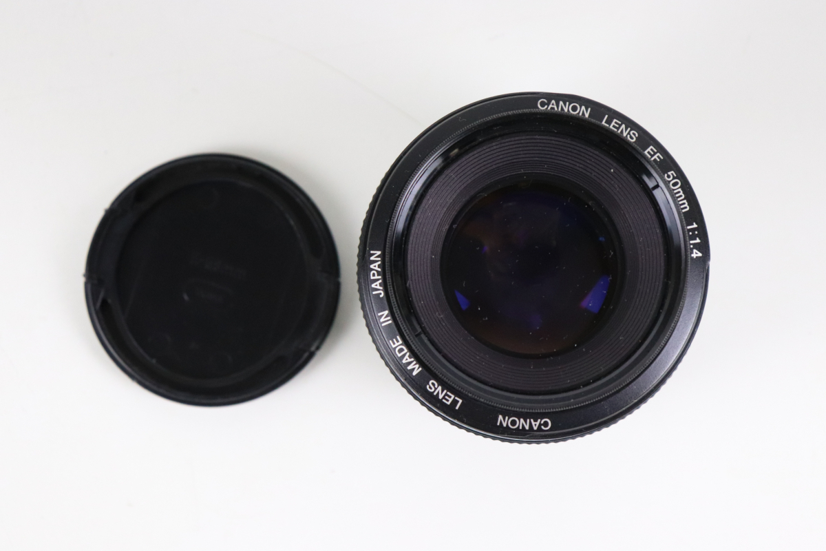 ヤフオク! - Canon キャノン EF ULTRASONIC 50mm 1 1.4 レン...