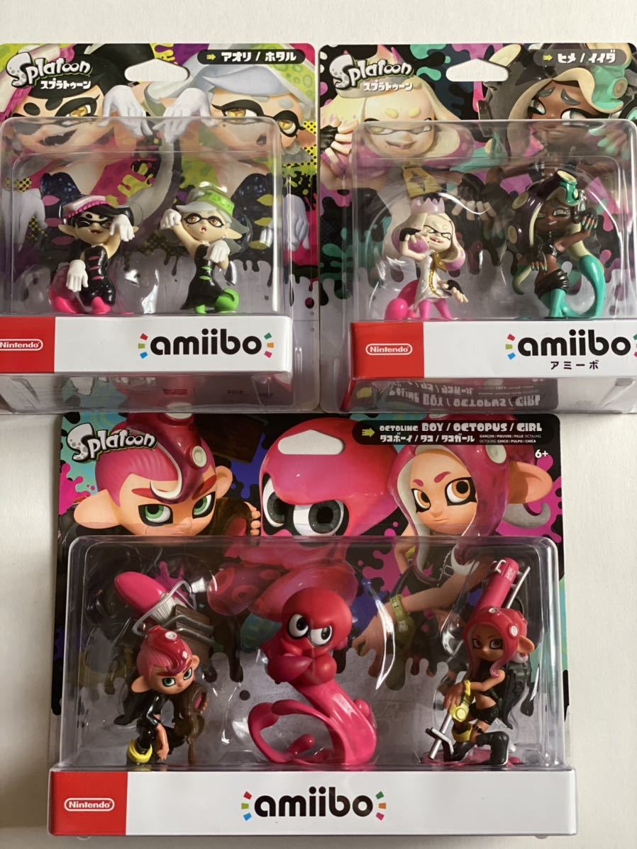 スプラトゥーン amiibo トリプルセット シオカラーズ テンタクルズ