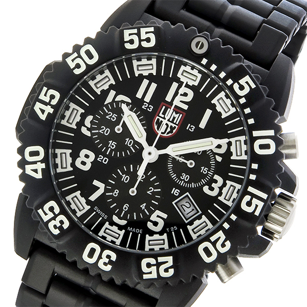ルミノックス LUMINOX ネイビーシールズ カラーマーク クロノ クオーツ