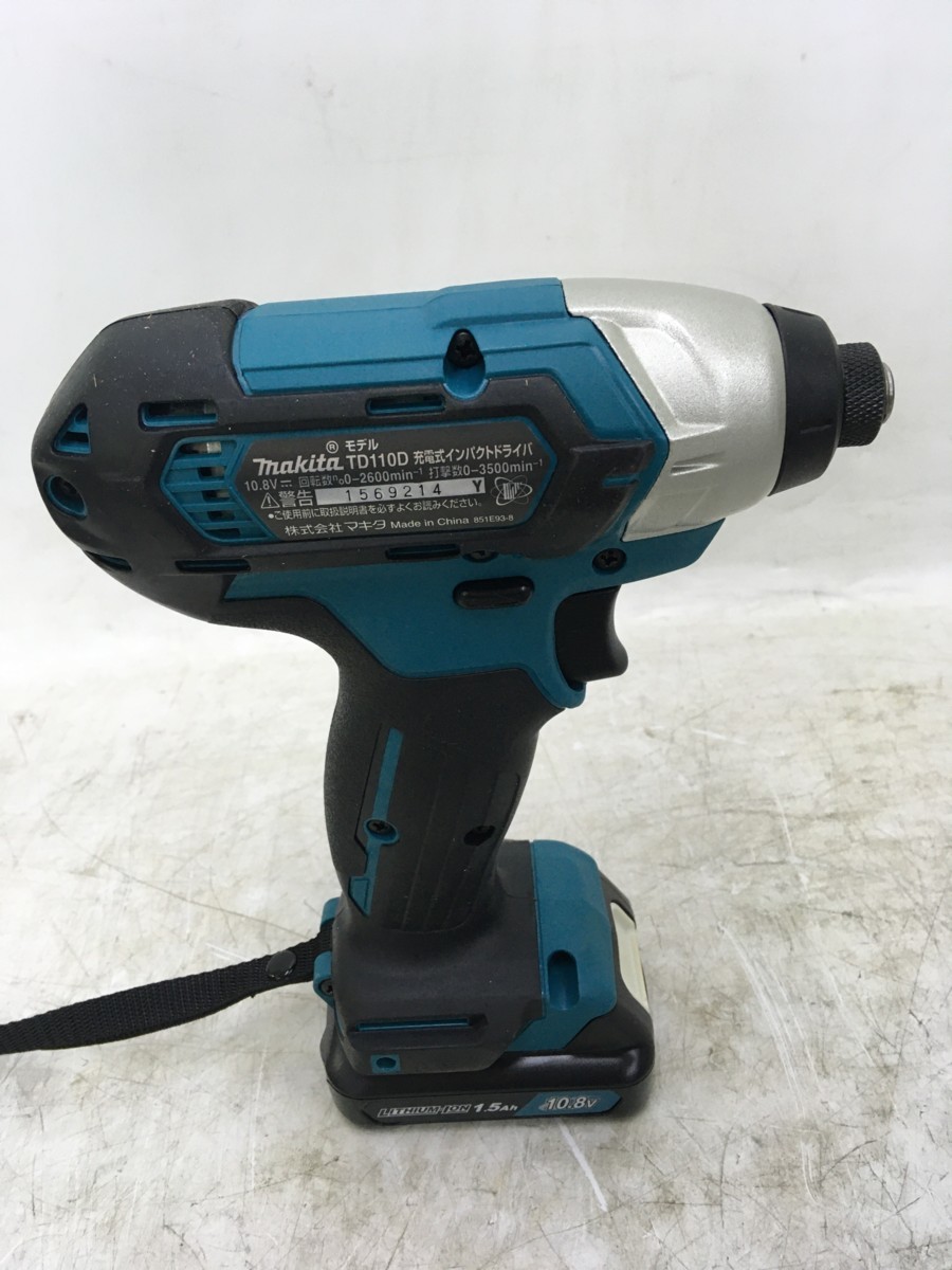 未使用品】makita マキタ コンボキット CK1009 TD110D+DF333D 外箱付