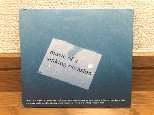 L'Altra / Music of a Sinking Occasion ポストロック サッドコア スローコア 名作 輸入盤(品番:ast08) 廃盤 Tortoise LOW Hood Album Leaf_画像2