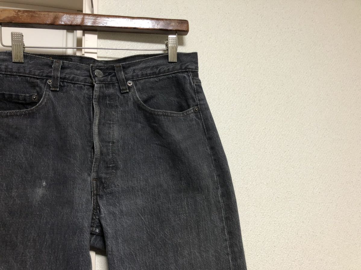 levis リーバイス 501 ブラック 先染め 80s 初期 USA 希少-