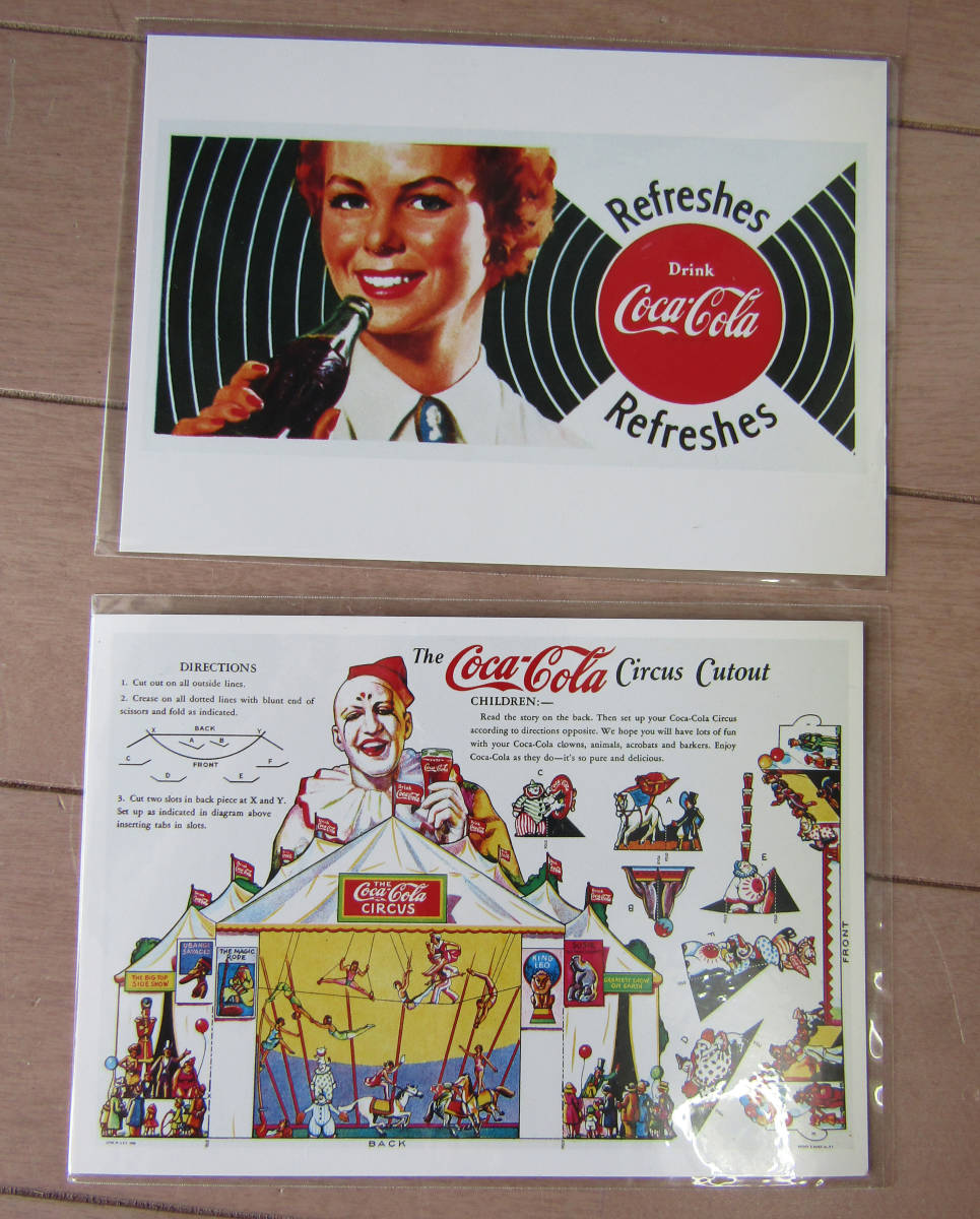 送料無料/新品 コカコーラ Coca-Cola ポストカード 5枚セット zppsu.edu.ph