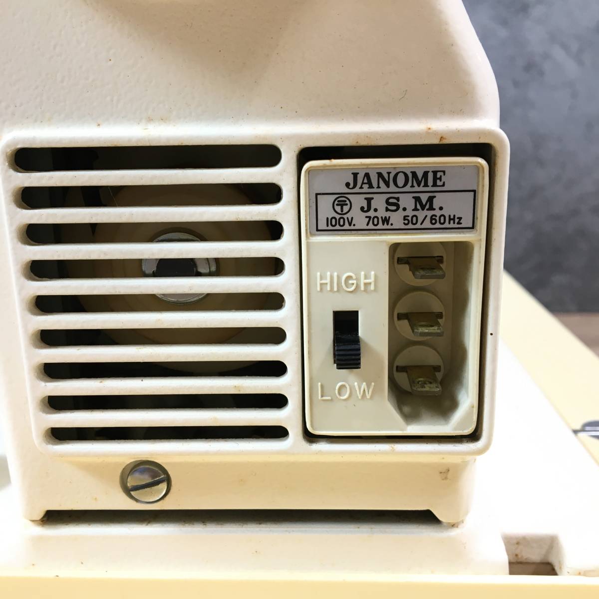 動作OK】 JANOME ジャノメ 802型 ミシン トピアAエース MODEL 802