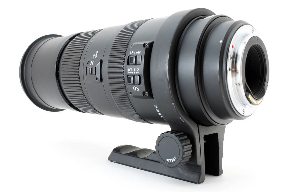 □美品□ シグマ SIGMA APO 150-500mm F5-6.3 DG OS HSM Canon用 【元