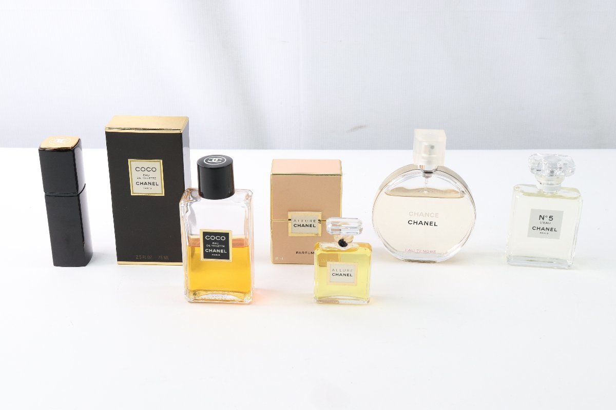 【40点以上】 CHANEL シャネル NO5 NO19 COCO アリュール等 香水 トワレ ミニボトル まとめ売り シャネルのみ 5231-B_画像7