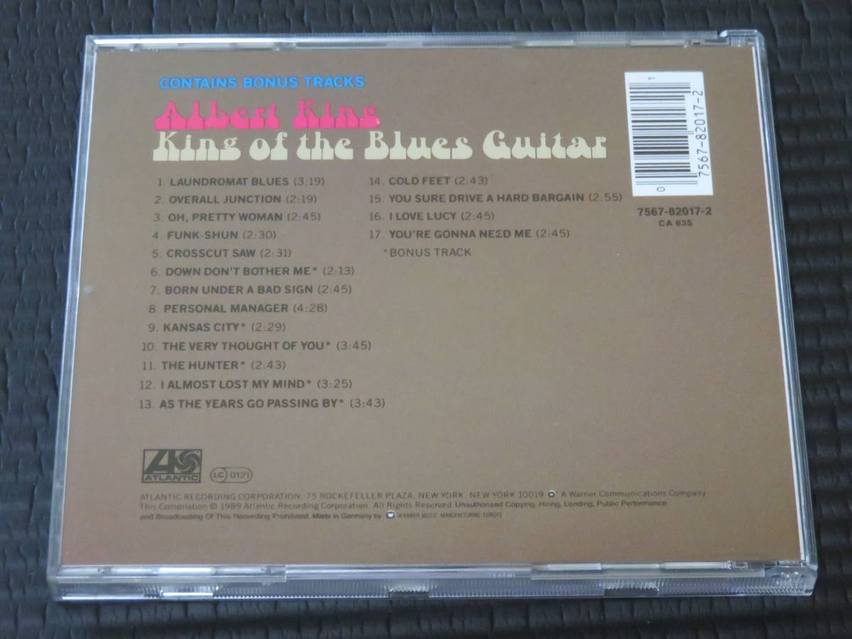 ◆Albert King◆ アルバート・キング King Of The Blues Guitar キング・オブ・ザ・ブルーズ・ギター CD 輸入盤