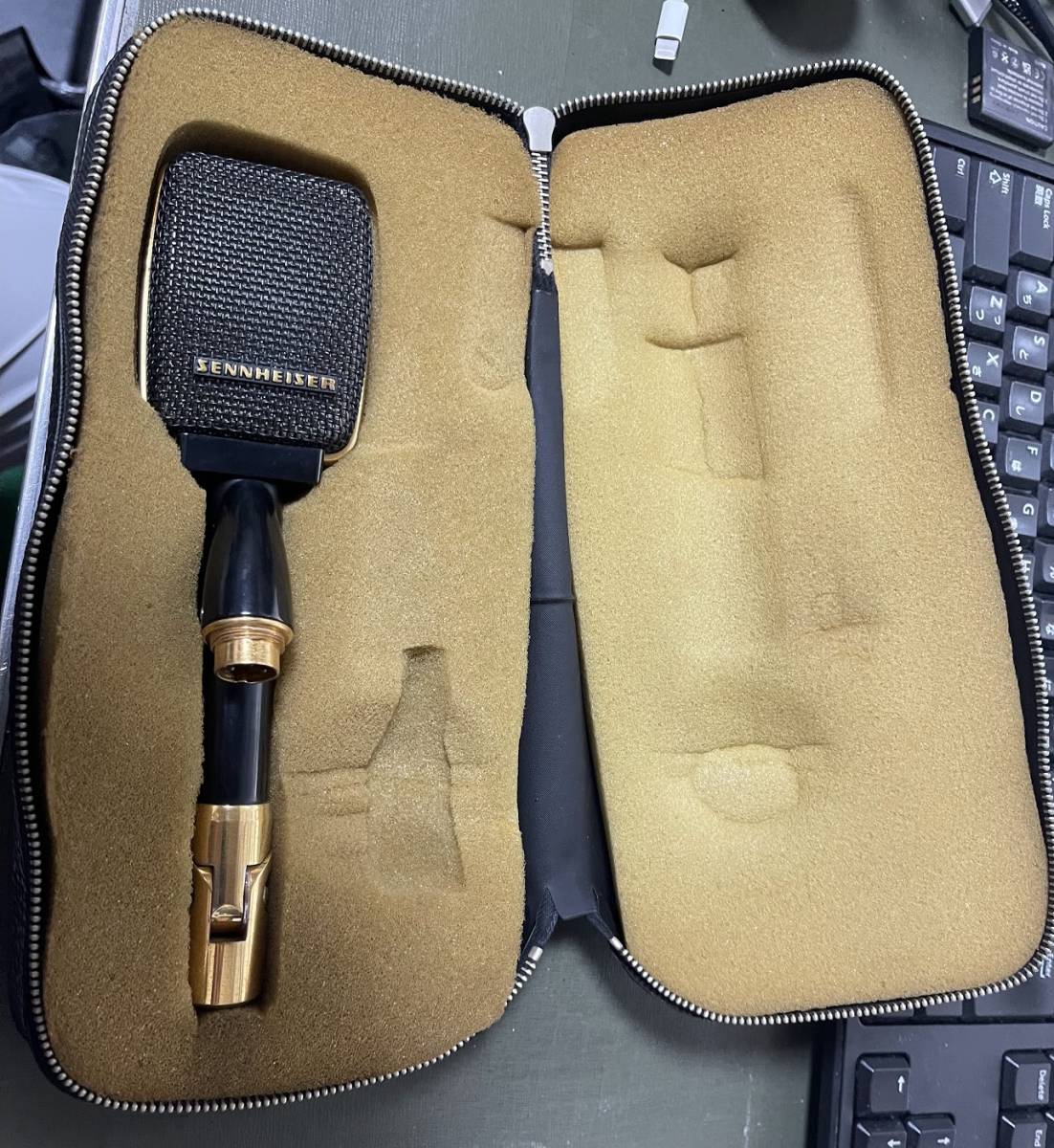Yahoo!オークション - ゼンハイザー BF509 MD409 マイク Yahoo!オークション - ゼンハイザー BF509 MD409 マイク