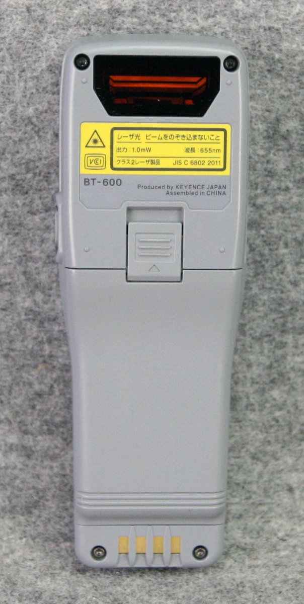 M◆KEYENCE(キーエンス)/ハンディターミナル/BT-600 4台セット/充電器無し/バッテリーパック付き 5
