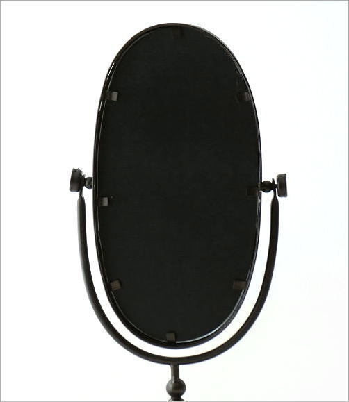  зеркало настольный зеркало античный модный макияж зеркало подставка для зеркала железный эллипс овальный type простой железный подставка для зеркала Josef 
