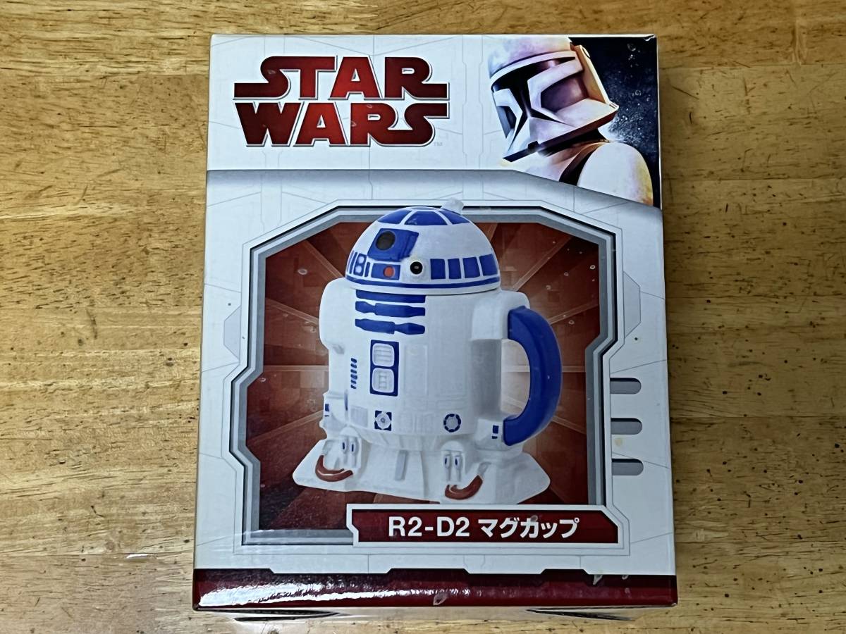 ★レア★新品★スターウォーズ マグカップ R2-D2 陶器 STARWARS R2-D2 蓋頭付きの画像1