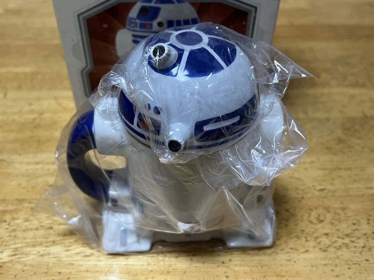 ★レア★新品★スターウォーズ マグカップ R2-D2 陶器 STARWARS R2-D2 蓋頭付きの画像4